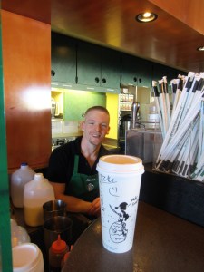 nOlan - master barista, musician & snOOpy artist